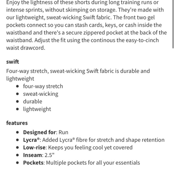 Lululemon Speed Up Lined Short 2.5” - Picture 4 of 4